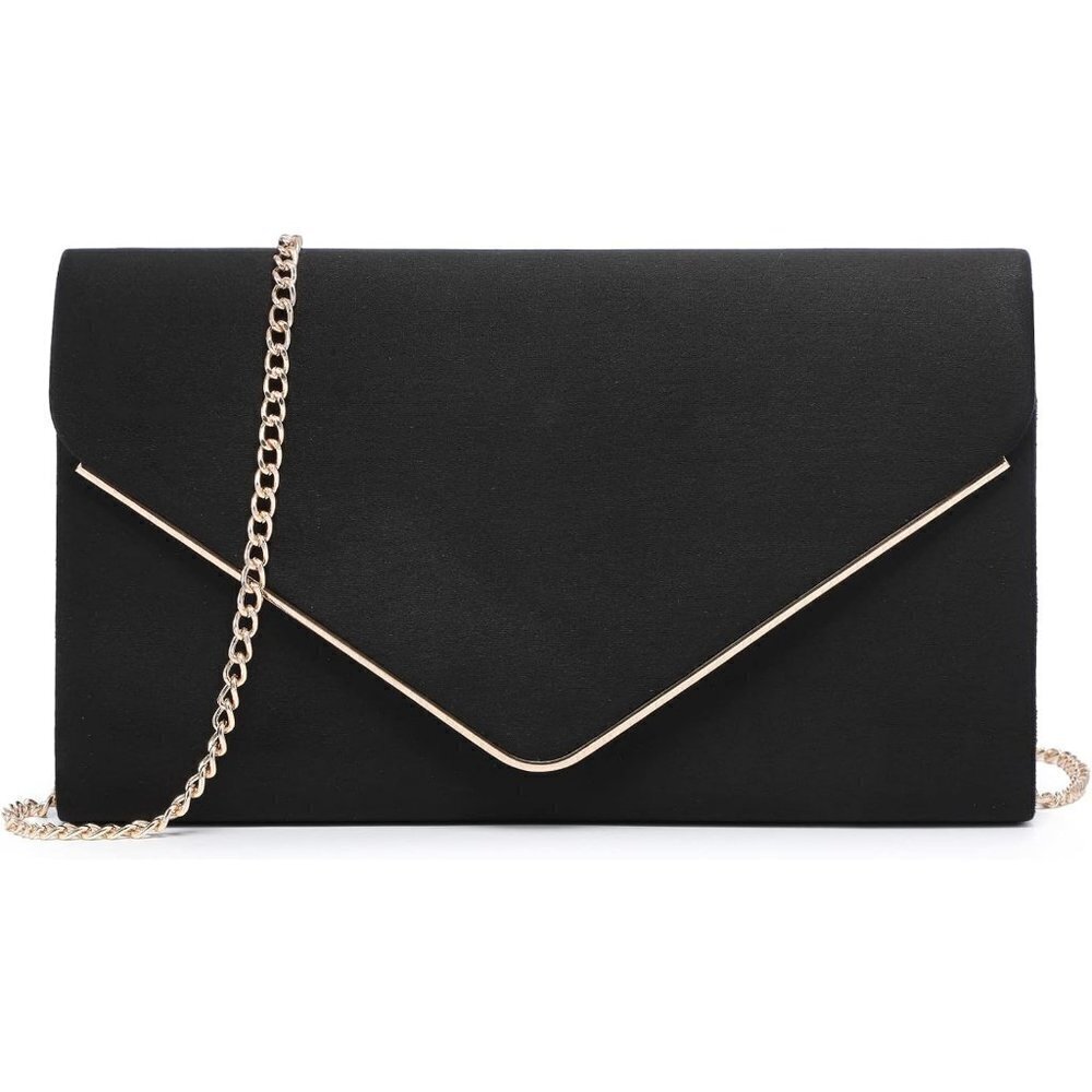 Women Faux Suede Evening Clutch Bags Formal Party Clutches Wedding Purse